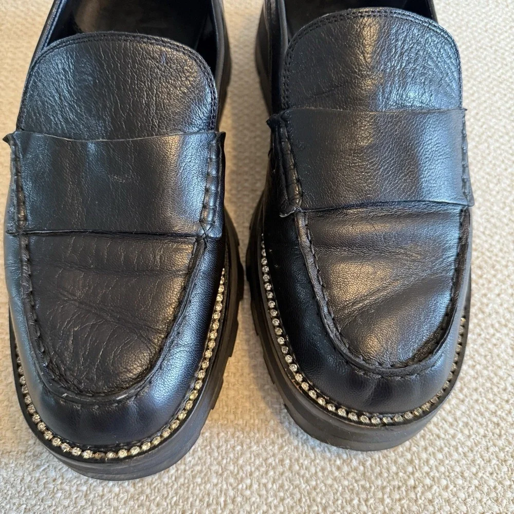 Karl Lagerfeld Black Women's Maysun Platform Casual Shoe Women‎ 9m